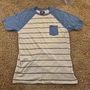 Blue striped tshirt